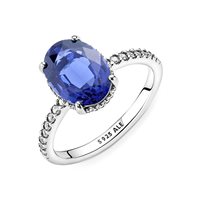Anello Pandora Donna Pandora Timeless in Argento Cristallo 190056C01-48 - 190056C01-50